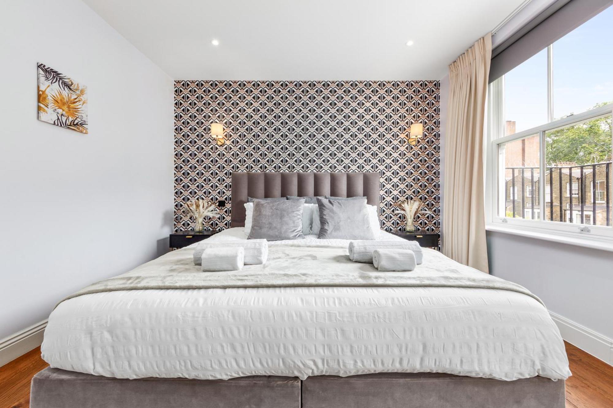 Stylish 2 Bedroom Apartment In Westminster Sleeps 5 With Ac London Exterior photo